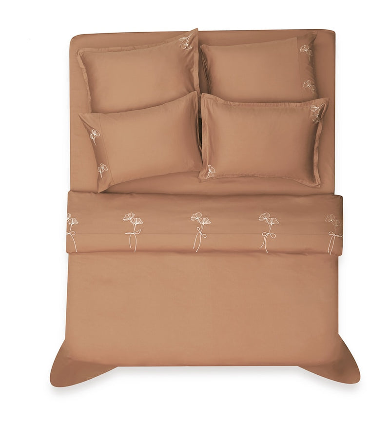 Hamam organic cotton sateen super king fitted sheet - British product