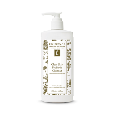 Holland & Barrett Eminence Organic Skin Care Clear Skin Probiotic Cleanser 250ml- Buy online at McGrocer