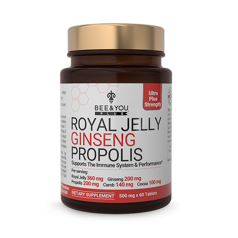 BEE&YOU Royal Jelly Ginseng Propolis Tablet 30g