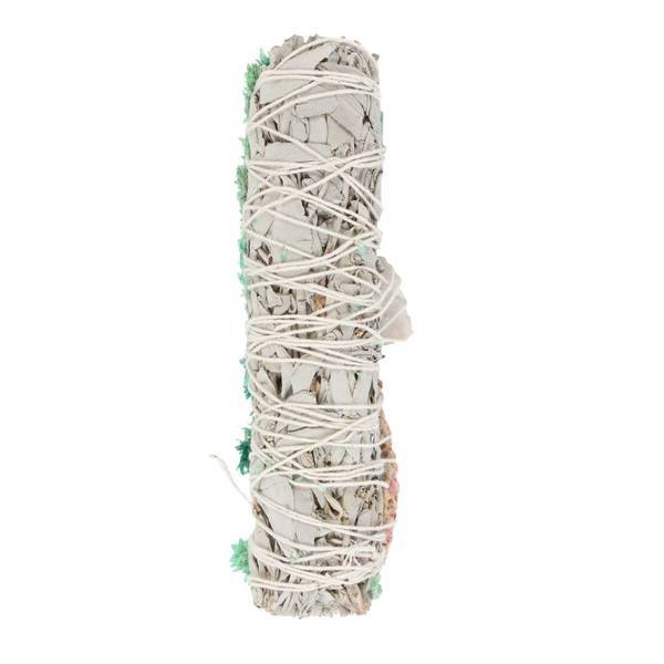 Something Different White Sage Quartz Smudge Stick Wand