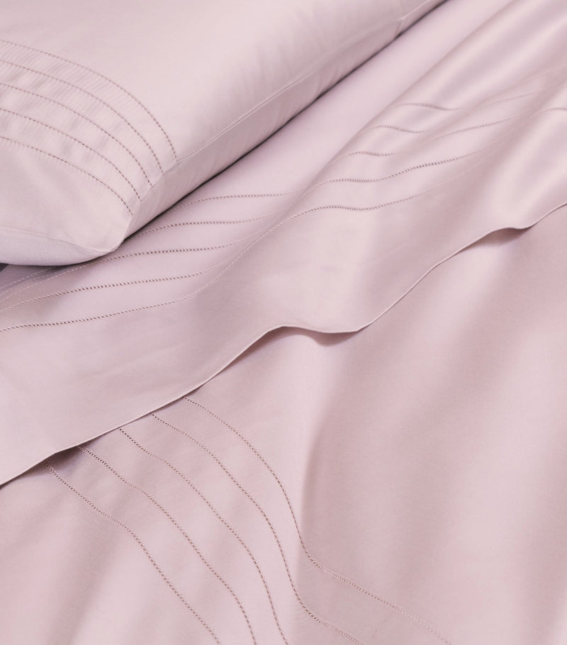 Frette Cotton Lush Ajour Oxford pillowcase set 51cm x 71cm - British product