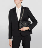 Saint Laurent medium envelope matelassé shoulder bag (British brand)