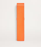 Harrods leather pen sleeve with gold-plated hardware and engraved logo, UK version