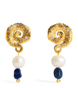 Harrods Anni Lu Gold-Plated Jetset Earrings- Buy online at McGrocer