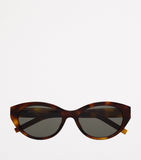 Saint Laurent cat eye acetate sunglasses SL M148, imported from the UK