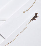 Jo Laing Hello Sausage A6 correspondence cards, UK version