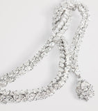 Yeprem Y-Couture white gold diamond choker, imported from the UK