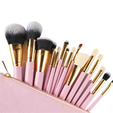 Superdrug House of Amor Makeup Brushes Pink Gold Set- Buy online at McGrocer