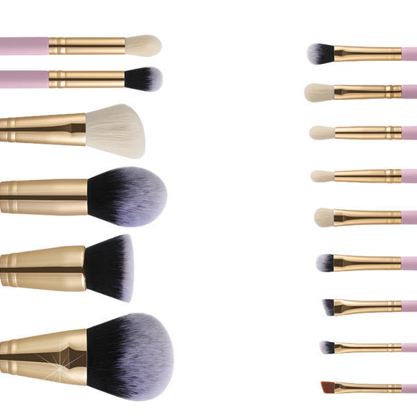 House of Amor Makeup Brushes Pink Gold Set, UK version