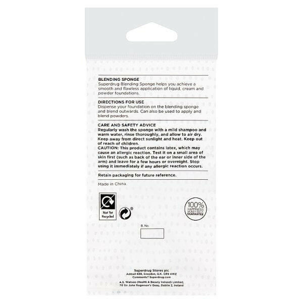 Superdrug Blending Sponge Light Pink GOODS Superdrug