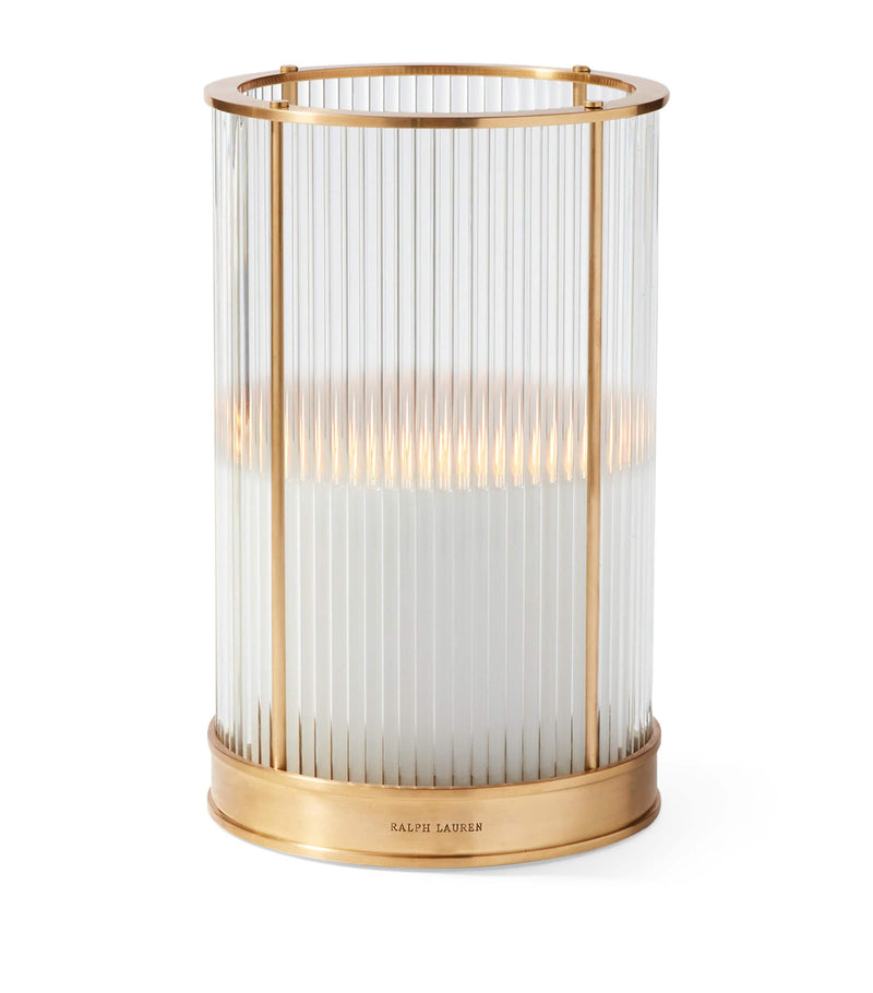 Ralph Lauren Home Medium Allen Hurricane candle holder 30.5cm, imported from the UK