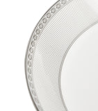 Wedgwood Silver Tonquin bone china deep plate 22cm (British brand)