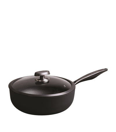 Harrods Scanpan Pro SB+ Deep Sauté Pan with Lid 26cm- Buy online at McGrocer