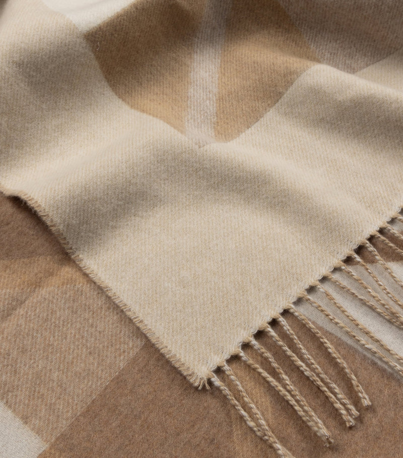 Begg x Co cashmere throw Dallas Marquet 140x180cm (British brand)