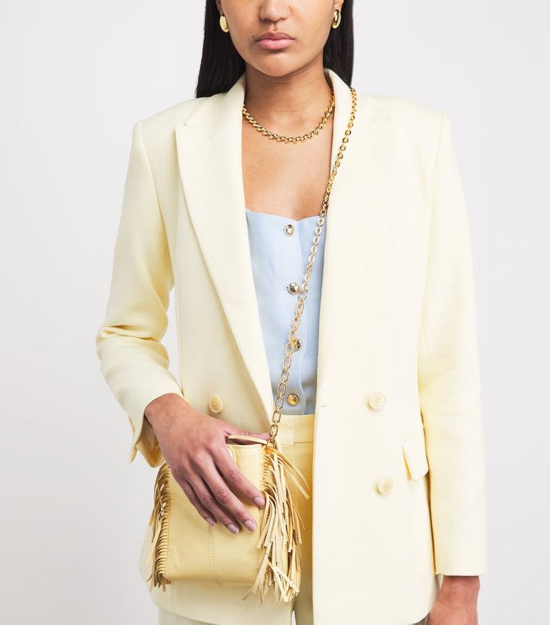 Maje gold-tone chain shoulder strap 120cm - British product