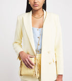 Maje gold-tone chain shoulder strap 120cm - British product
