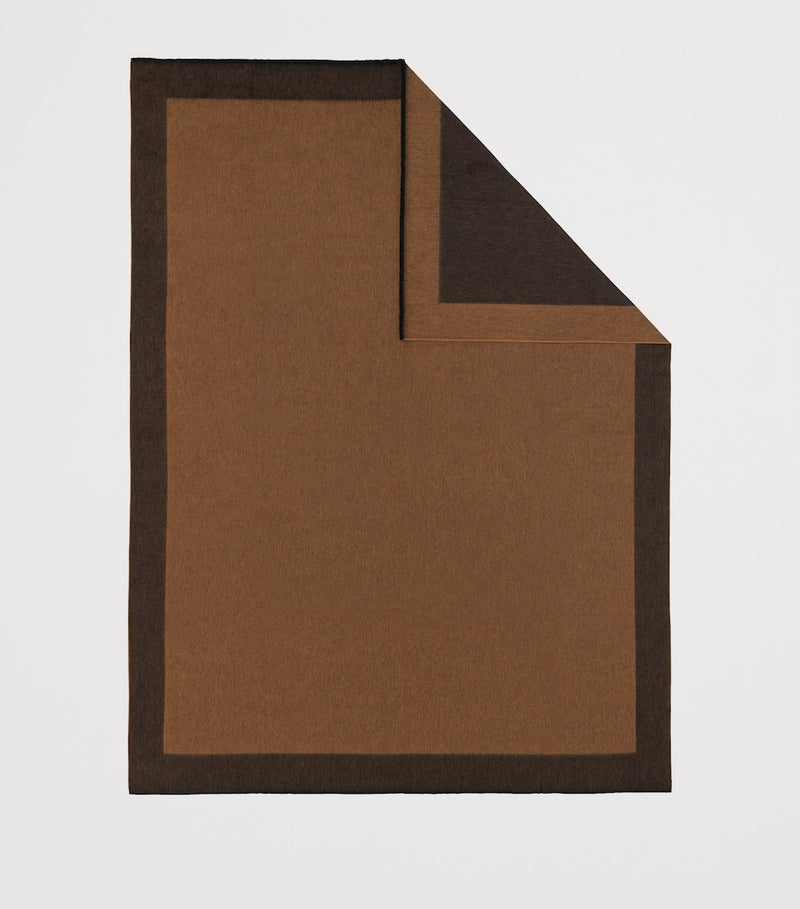 Begg x Co cashmere Arran Border throw 150cm x 200cm - British product