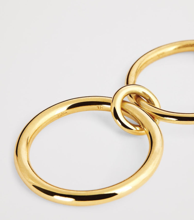 Spinelli Kilcollin yellow gold diamond Kira ring - British product