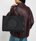 Tory Burch Ella tote bag nylon artificial leather, imported from the UK