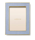 Aerin leather classic photo frame 5'' x 7'' - British product