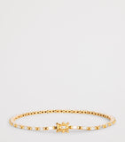 Suzanne Kalan Bold Linear tennis bracelet 18kt gold diamonds, UK version