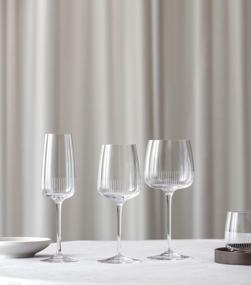 Villeroy & Boch Crystal Afina white wine glasses 125ml (British brand)