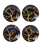 Bernardaud Aux Oiseaux dessert plates 21cm set of four - British product
