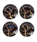 Bernardaud Aux Oiseaux dessert plates 21cm set of four - British product