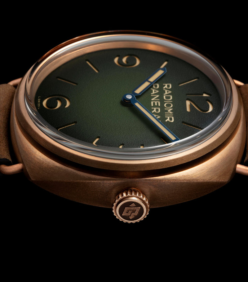 Panerai Radiomir Bronzo watch 44mm, UK version