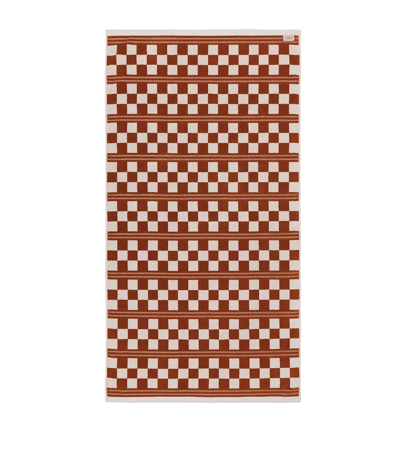 BAINA Organic Cotton Pool Towel 90cm x 170cm - British product