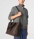 Bottega Veneta large leather Diago tote bag (British brand)
