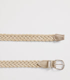 Eleventy braided suede blend belt 2.5cm, UK version