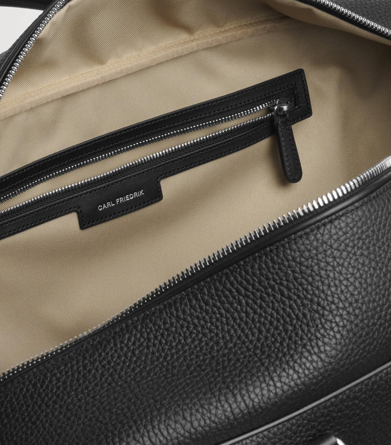 Carl Friedrik Granville leather duffle bag - British product