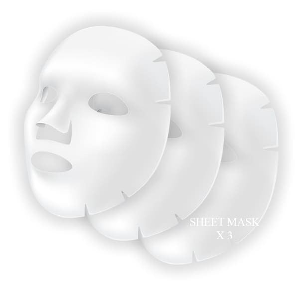 ErthSkin Hyaluronic Acid & Collagen Mask - 3 sheets