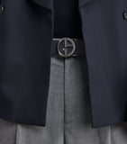 Giorgio Armani suede reversible belt strap 3.5cm (British brand)