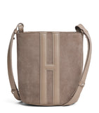 Harrods Tusting medium suede cross-body bag, UK version