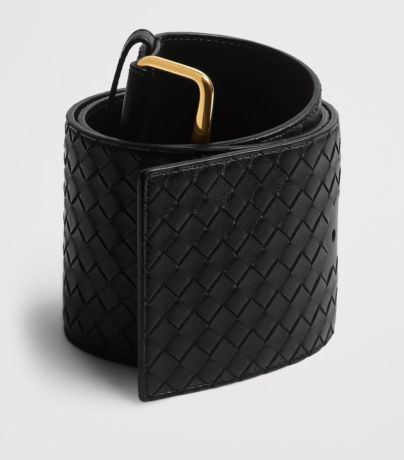 حزام Bottega Veneta Sumo بعرض 9 سم، نسخة المملكة المتحدة