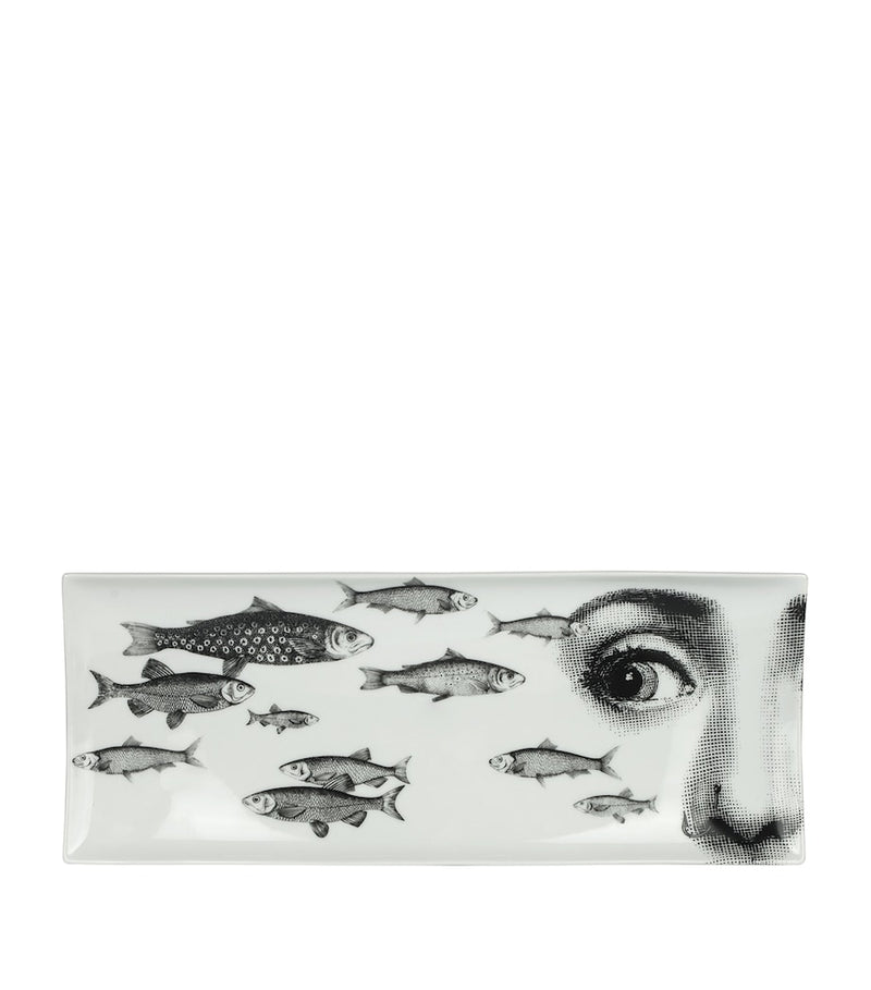 Fornasetti Tema e Variazioni tray 38cm x 14cm - British product