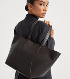 Brunello Cucinelli small calfskin BC Duo tote bag - British product