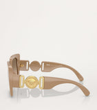 Versace sunglasses brown and silver VE4478U, imported from the UK