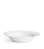Royal Copenhagen white fluted deep plate 21cm, imported from the UK