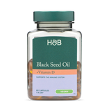 Holland & Barrett Holland & Barrett Black Seed Oil + Vit D 60 Capsules- Buy online at McGrocer