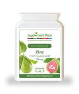 Holland & Barrett Supplement Place Wholefood Zinc from Guava Leaf 20mg 60 Capsules- Buy online at McGrocer