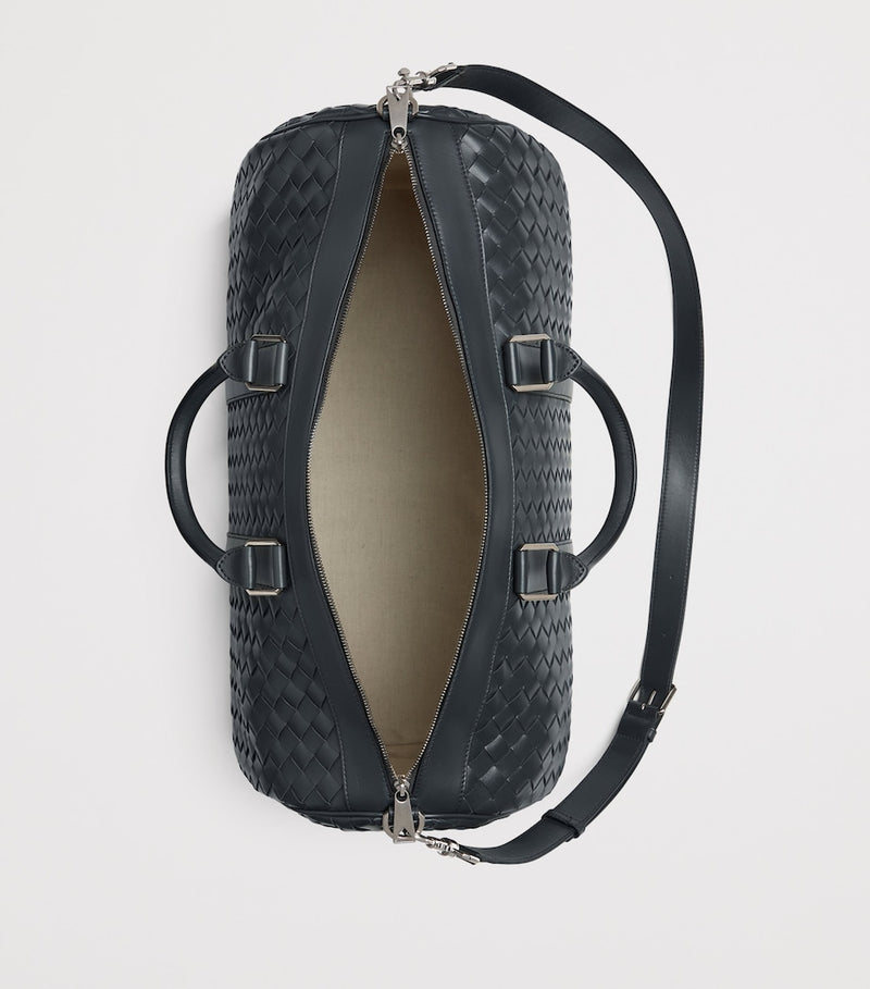 Bottega Veneta large leather Intrecciato duffle bag - British product