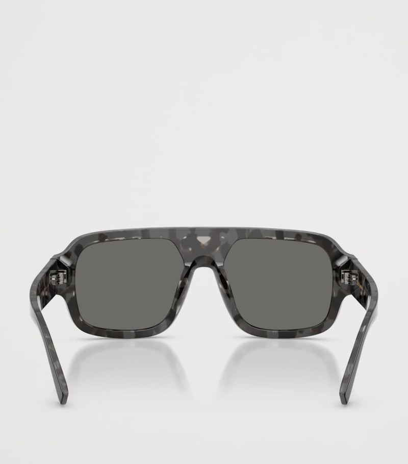 Dolce&Gabbana pilot sunglasses oversized acetate - British product