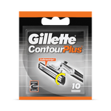 Holland & Barrett Gillette Contour Plus Men's Razor Blades - 10 Refills- Buy online at McGrocer