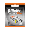 Gillette Contour Plus razor blades 10 refills, imported from the UK
