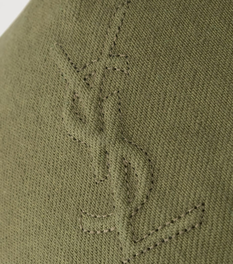 Saint Laurent Cassandre logo cap in cotton - British product