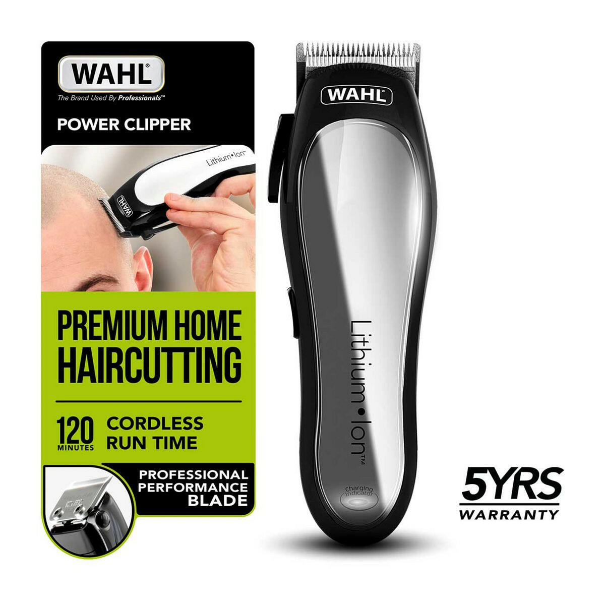 Wahl Clipper Kit Lithium Power Black Men's Toiletries Boots