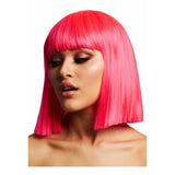 Fever Lola Neon Pink blunt cut bob wig 30cm (British brand)